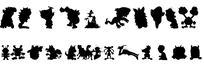 ArtMonsters Font OTHER CHARS
