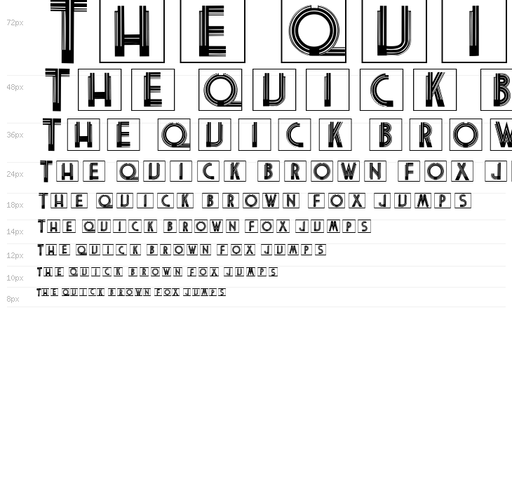 ArtNouveauCaps Waterfall