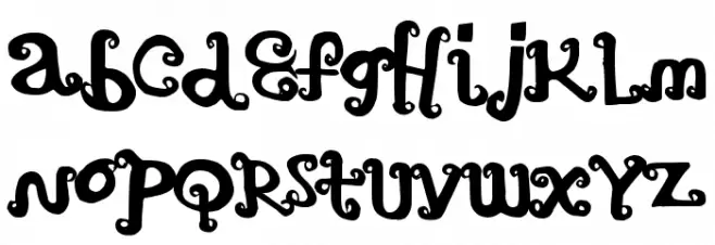 ArtTimes 字体 大写