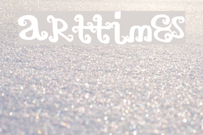 ArtTimes Font examples