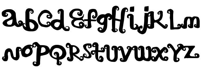 ArtTimes Font LOWERCASE