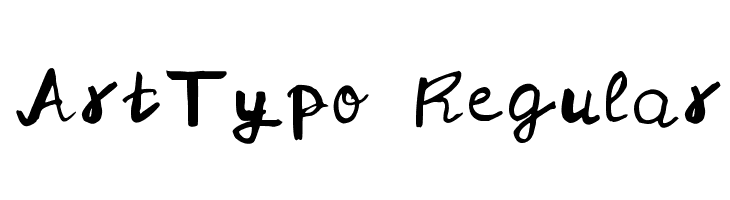 ArtTypo Regular  免费字体下载
