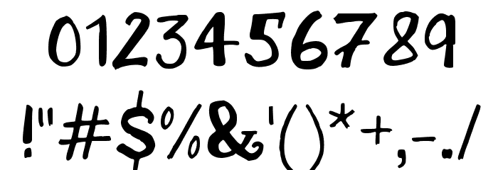 ArtTypo Regular Font OTHER CHARS