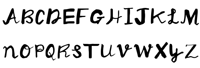 ArtTypo Regular Font UPPERCASE