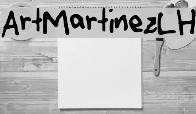 Art_Martinez_LH Font examples