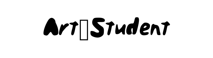 Art_Student Font