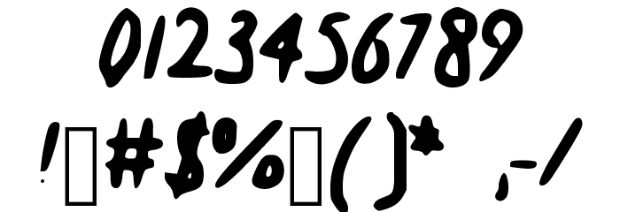 Art_Student Font OTHER CHARS
