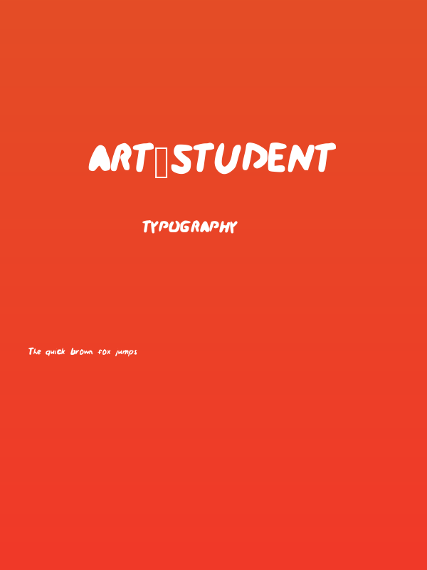 Art_Student Poster