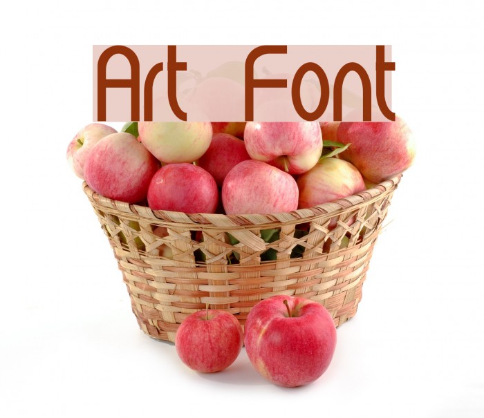 Art Font examples