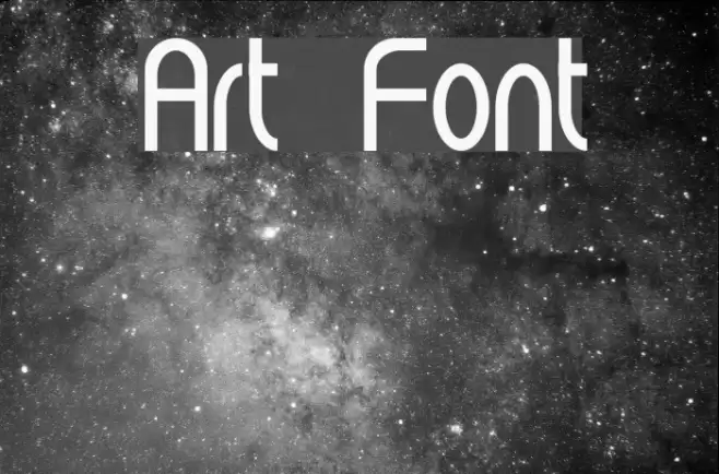 Art Font examples