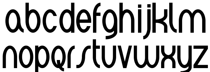 Art Font LOWERCASE