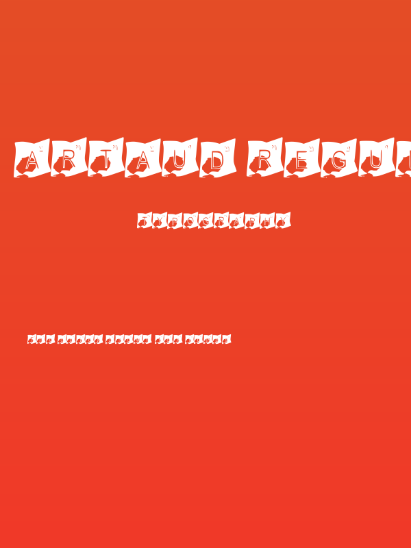 Artaud Regular Poster