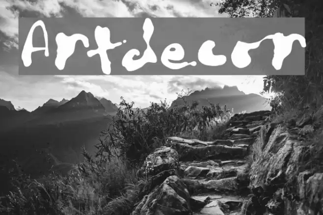 Artdecor Font examples