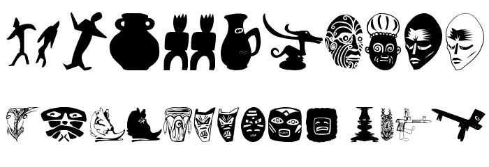 ArteFactsTwo Font OTHER CHARS