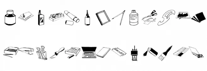ArteStuff Polices MAJUSCULES