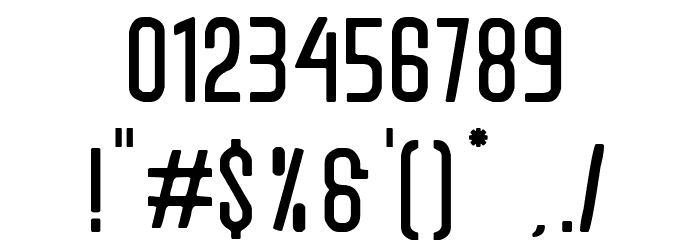 Artefak Clean Typeface Font OTHER CHARS