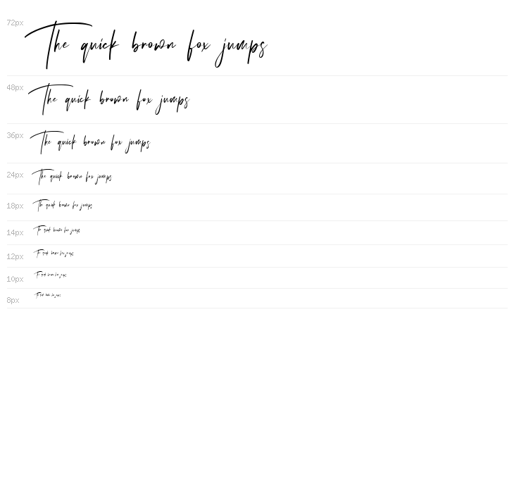 Arteknilo Free Font Waterfall