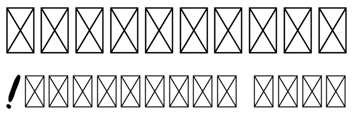 Artelis Free Font OTHER CHARS
