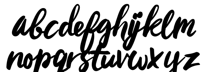 Artelis Free Font LOWERCASE