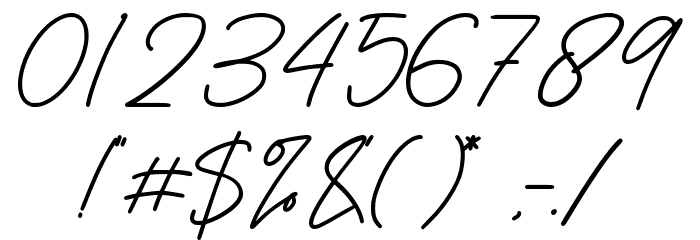 Artemay Bright Font OTHER CHARS