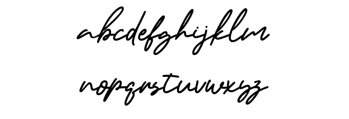 Artemay Bright Font LOWERCASE