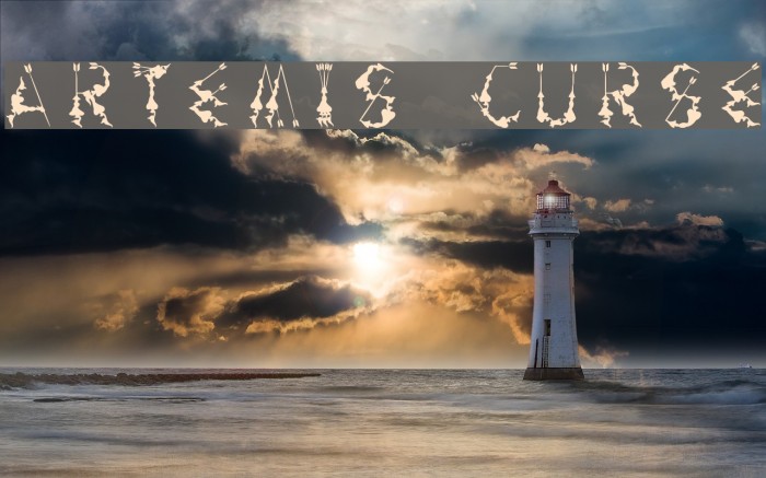 Artemis Curse Font examples