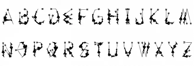 Artemis Curse Font Litere mici