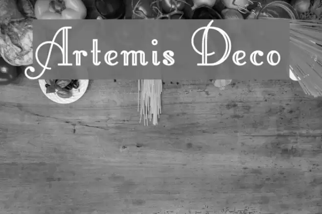 Artemis Deco Fonte examples