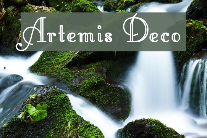 Artemis Deco Fonte examples