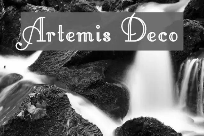 Artemis Deco Fonte examples