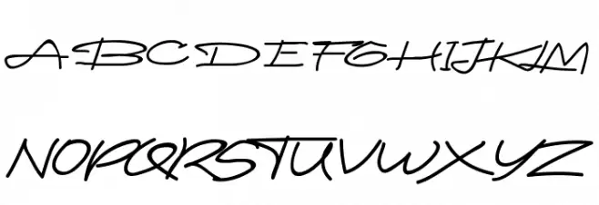 Artemis Sans Free Шрифта ВЕРХНИЙ
