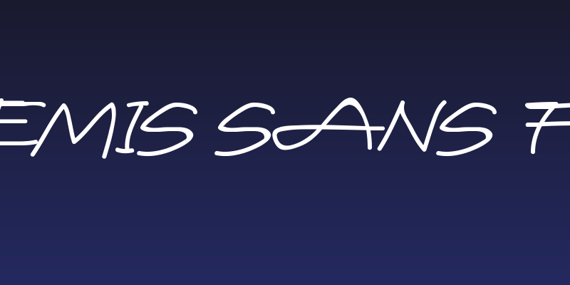 Artemis Sans Free Social Header