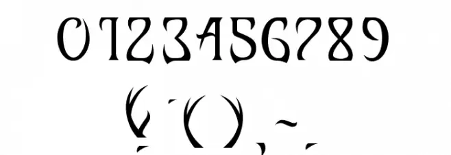 Artemis Font OTHER CHARS