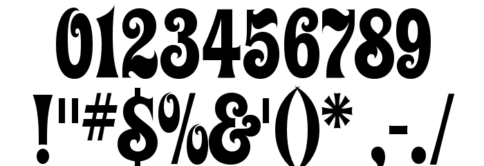 Artemon Font OTHER CHARS