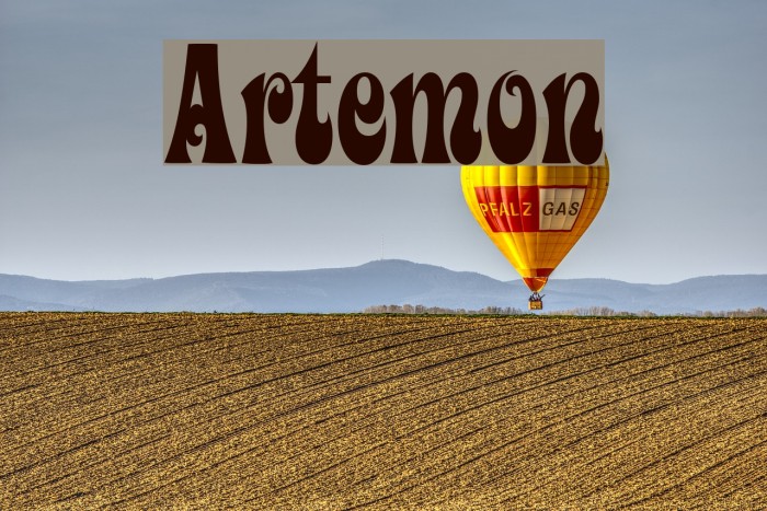 Artemon Font examples