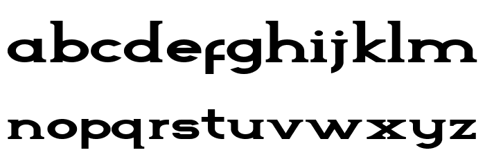 Arteria-Demo Bold Font LOWERCASE