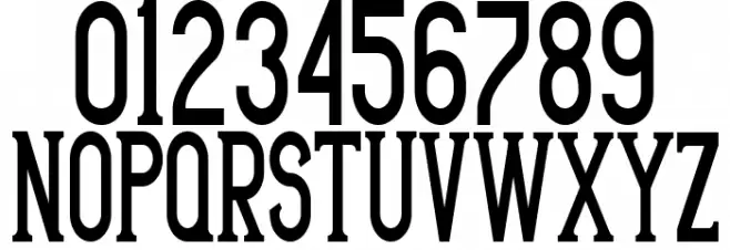 ArteriaCondensed Font OTHER CHARS