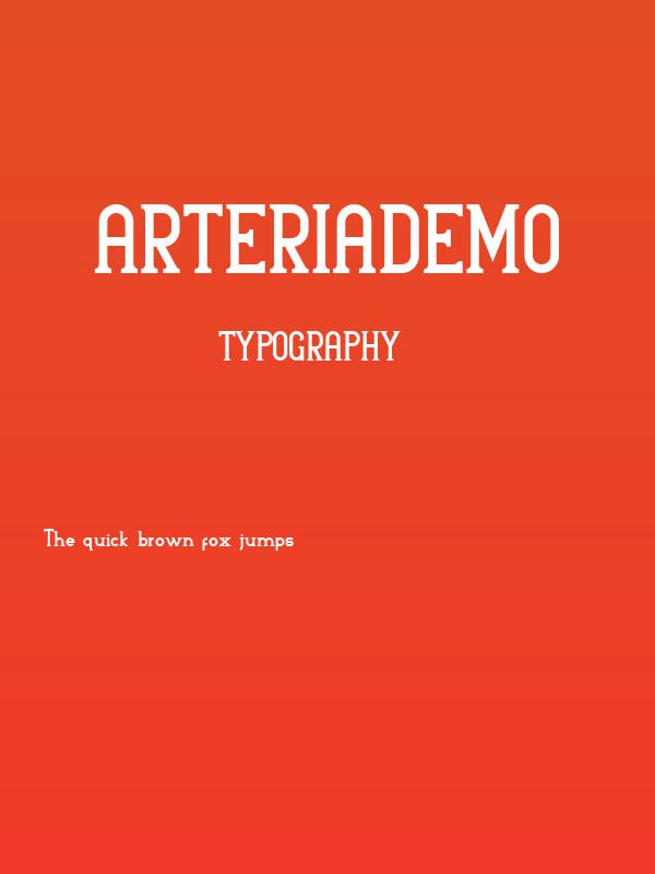ArteriaDemo Poster
