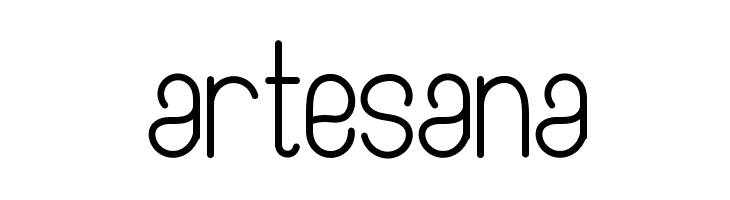 Artesana Шрифта