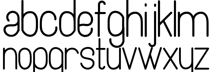 Artesana Font LOWERCASE
