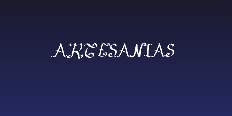 Artesanias Social Header