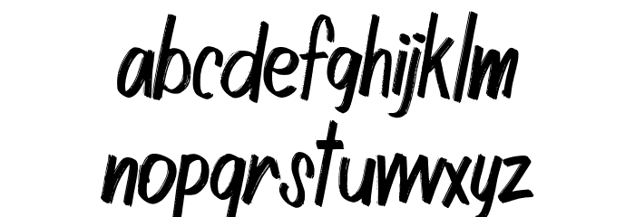 Artesy FREE Font LOWERCASE
