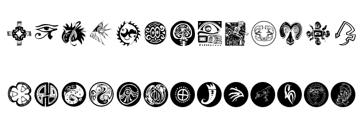Artfacts Font LOWERCASE
