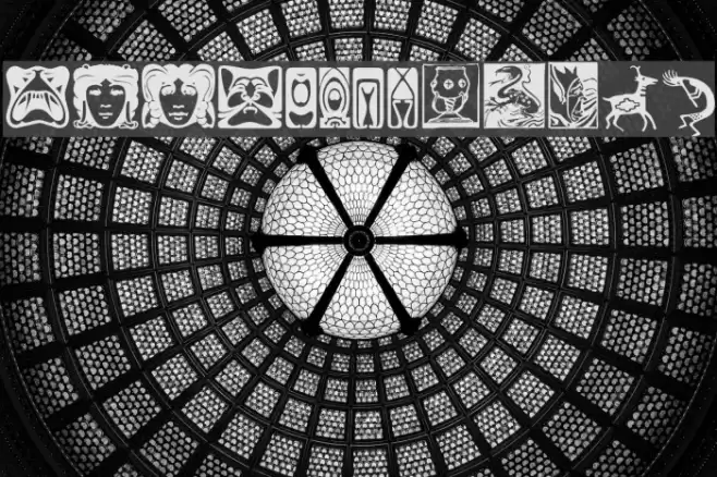 Artfonts Sampler Font examples