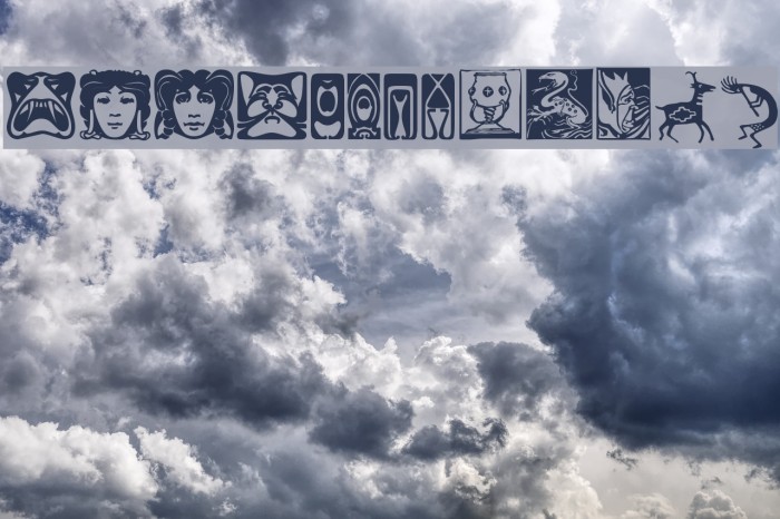 Artfonts Sampler Polices examples