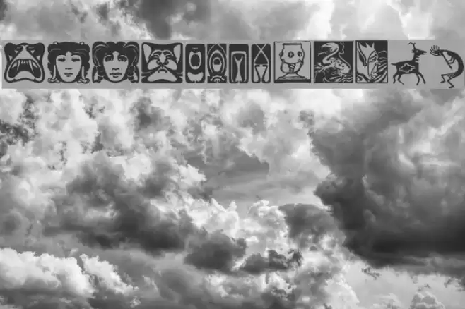 Artfonts Sampler Font examples