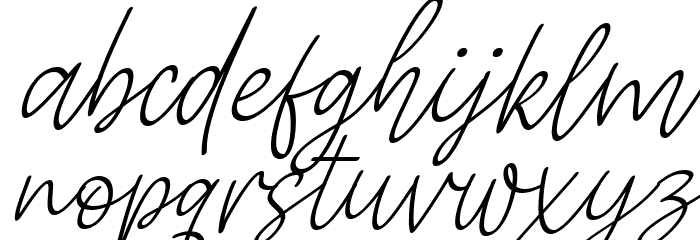 Artfully Regular 字体 小写