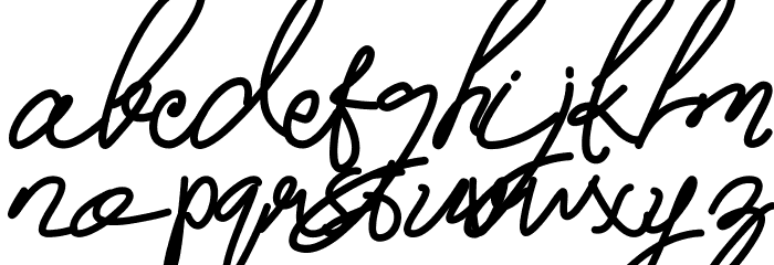 Artgila Satte Personal Use Font LOWERCASE