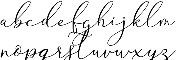 Arthalia - Personal Use Font LOWERCASE
