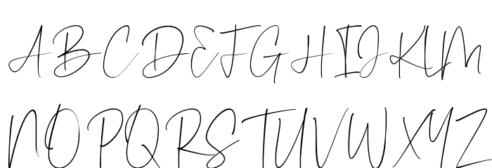 Arthamyn Font UPPERCASE